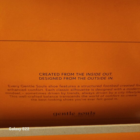 Gentle Souls Leather "Nyssina" Platform sandals. NIB. Size 6.5 - Picture 9 of 10